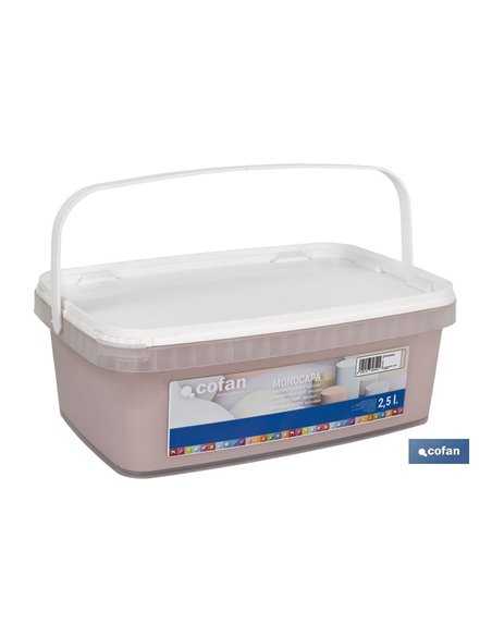 Pintura Plástica Monocapa Rosa Nude 2,5 L