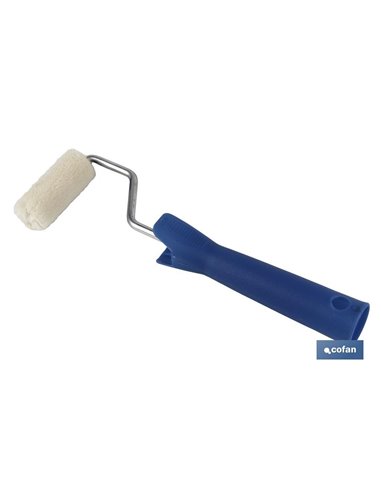 Mini Rodillo Esmaltar/Barnizar Velour Ø18mm 11cm