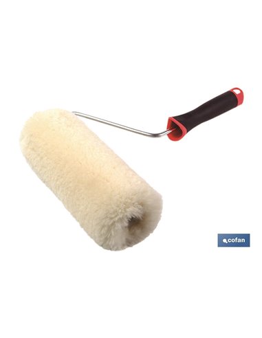 Rolo de Lã 22cm Ø 50 Cabo Profissional