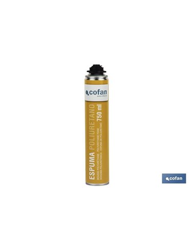 Spray de espuma de poliuretano 750ml