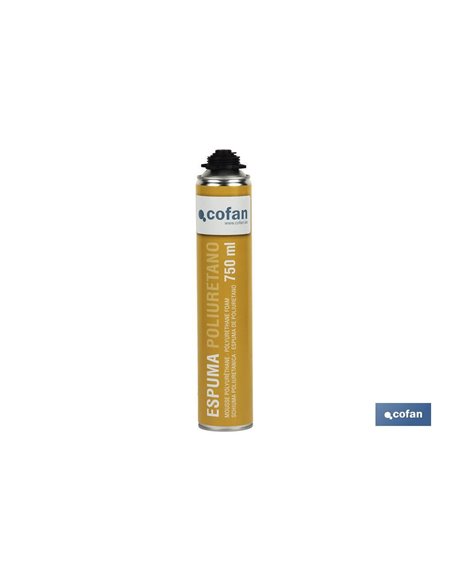 Spray de espuma de poliuretano 750ml