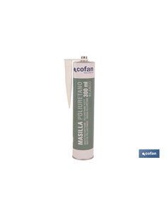Masilla Poliuretano 300ml Gris