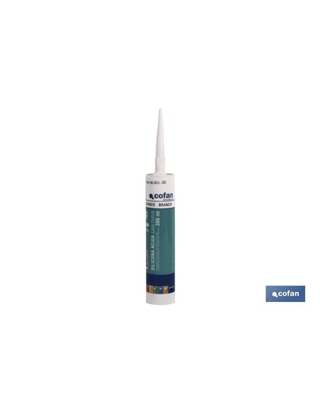 Silicona Acida Sanitaria 300ml Blanco