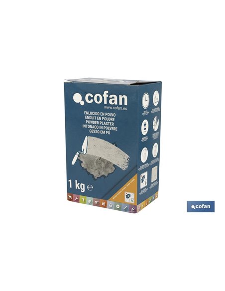 Gesso em pó para interior 1 Kg