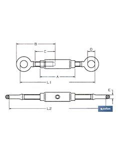 Tensor Anilla-Anilla Zinc. Din 1480 M-24 2