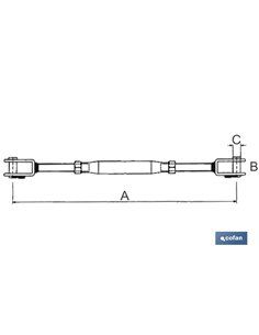 Tensor Horq.-Horq. Z Din 1480 M-8 2