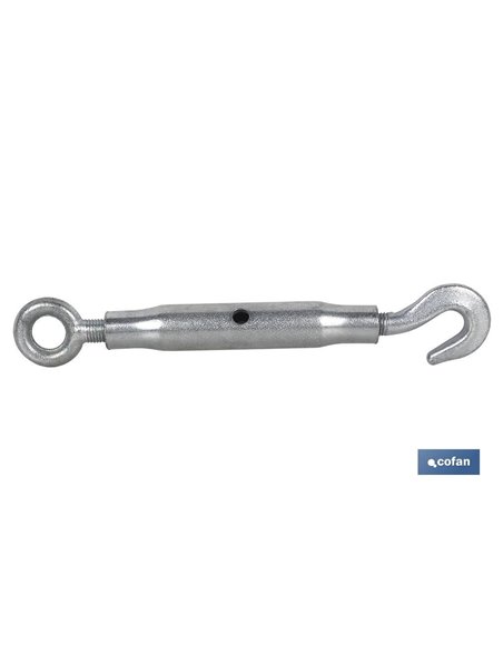 Tensor Tubular Gancho-Anilla M-8