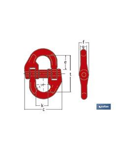 Hammerlock Para Cadena 10mm 3,2tn 2