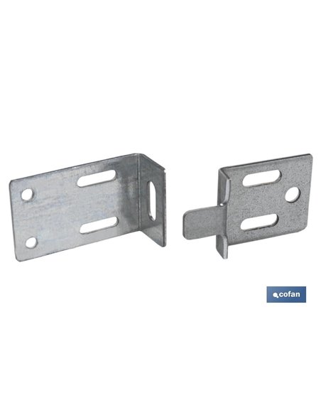 Set Colgador Escuadra 30 Mm