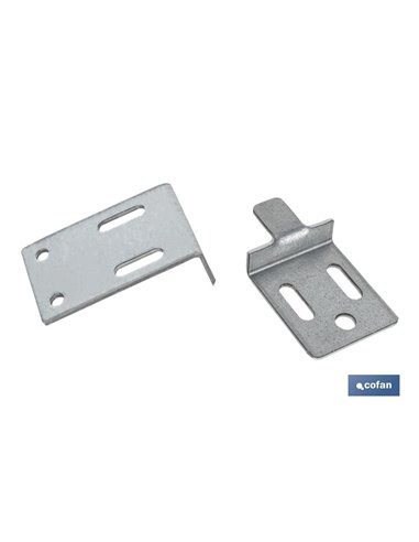 Set Colgador Escuadra 30 Mm