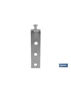 Gancho Colgador Zincado Con Tornillo Regulador 2