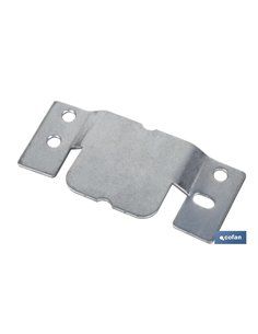 Set 2 Uds Chapa Anclaje Zincada 100 X 47 Mm 2