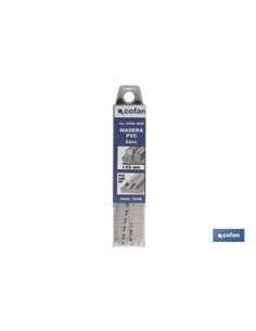 Sierra Calar (5pcs) T101b Hcs 75x2,7 Madera/Plasti