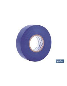Cinta Aislante 180 Micras Azul 19mmx20 Metros