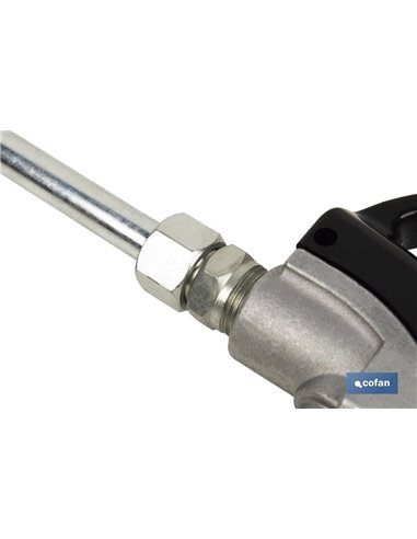 Pistola Lubricante 45° Con Contador Digital