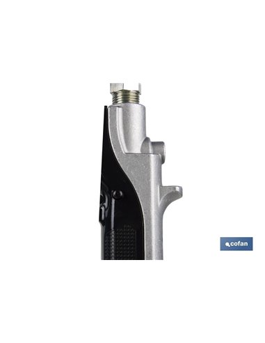 Pistola Lubricante Recta Con Contador Digital