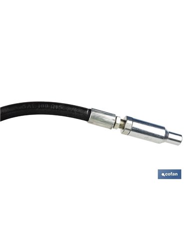 Pistola Lubricante Recta Con Contador Digital