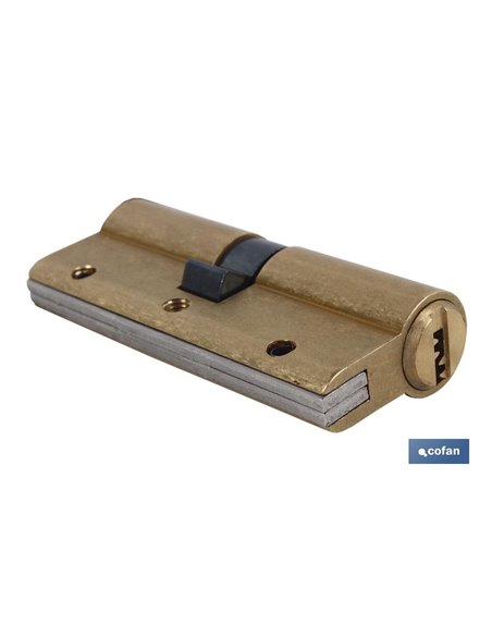Cilindro Seguridad Antibumping 35/35 L. Larga-Níquel