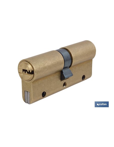 Cilindro Seguridad Antibumping 40/40 L. Larga-Níquel