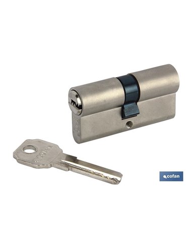 Cilindro De Seguridad De Latón Para Llave Normal 30/30 - Leva Larga Igualados Aaa