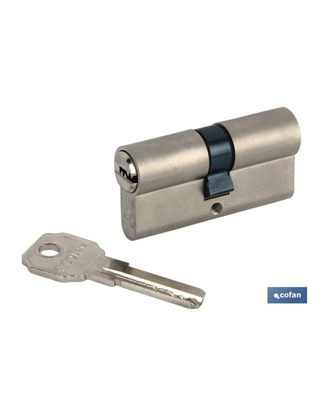 Cilindro De Seguridad De Latón Para Llave Normal 30/30 - Leva Larga Igualados Aaa