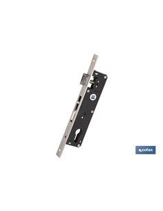 Cerradura Embutir Gancho G D85 E25 Níquel (para Metal
