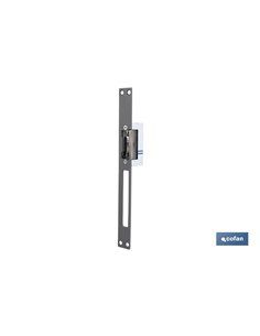 Abridor de Porta Elétrico Trançado Reversível+Frente-250mm Cinza Acon Dc