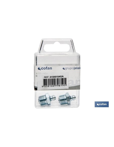 Bl 2 Uds. Engrasador Recto M-8/100