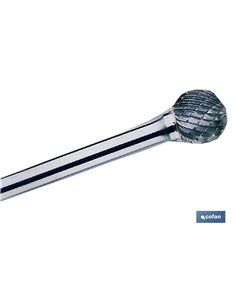 Fresa Rotativa Esférica 6mm.