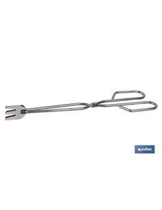 Pinza Barbacoa Inox con Pala 380 Mm