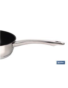 Sarten Inox Induccion  Modelo Polenta Ø220 Mm 2