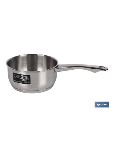 Cazo Mango Inox Indu.1.3lmodelo Polenta  Ø160 Mm