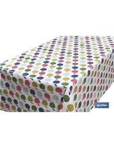 Rollo Semihule  Basic  Manzanas 1,40 X 25 M 2