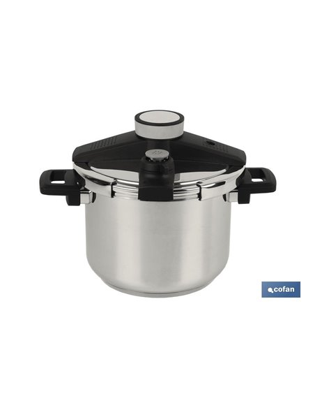 Olla Presión 4l Inox Inducción Modelo Queen