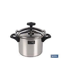 Olla Presion Inox Mod Polenta Inducción 4,5 Lt