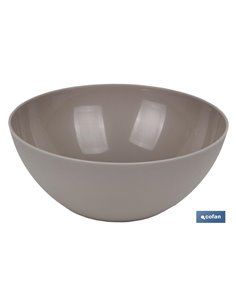 Bol Modelo Albahaca 2.4l Color Piedra 23x10cm 2