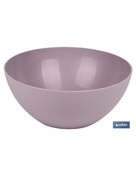Ensaladera Modelo Albahaca 3.5 L Color Piedra 26.5x12cm