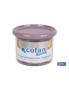 Bote Multiusos Modelo Albahaca Rosa Palo 160ml  8x6cm