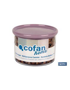 Bote Multiusos Modelo Albahaca Rosa Palo 500ml 11x8cm
