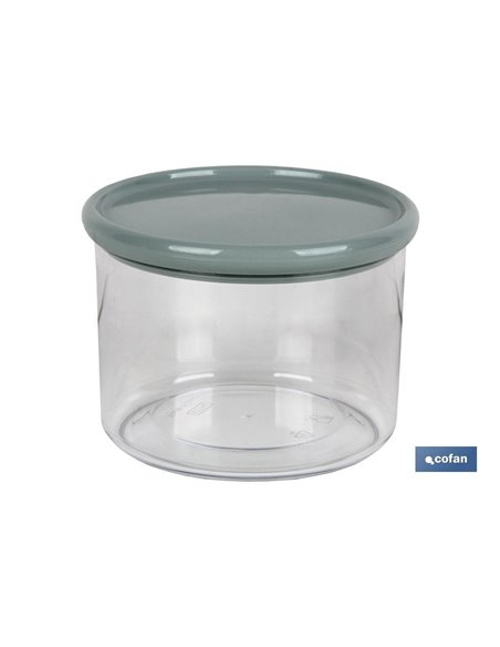 Bote Multiusos Modelo Albahaca Verde Agua 500ml 11x8xcm