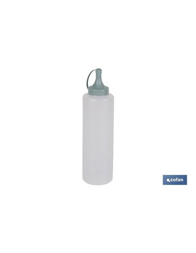 Botella Aceitera Modelo Albahaca  250 Ml Verde Agua  5x20cm
