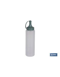 Botella Aceitera Modelo Albahaca 500 Ml Verde Agua  6x23cm
