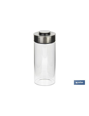 Frasco Borosilicato+Acero Modelo Cicer550ml