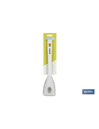 Pinça de Nylon e Silicone Branco Modelo Bach 28 cm