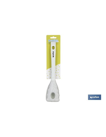 Pinzas De Nylon Y Silicona Blanca Modelo Bach 28 Cm