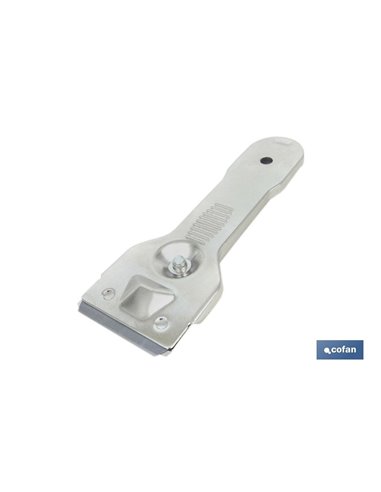 Rasqueta De Vitrocerámica Inox. Modelo Sena 13,5x4,5 Cm