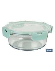 Set De 2 Recipientes De Borosilicato Modelo Agatha 620 Ml - 950ml 2