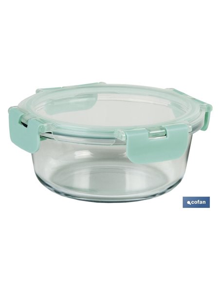 Conjunto de 2 Recipientes de Borossilicato Modelo Agatha 620 Ml - 950ml