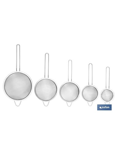 Colador De Acero Inox. 304 Modelo Sena 10 Cm