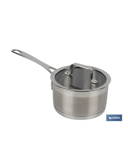 Panela Com Tampa 1.7l INOX 18/10 Modelo Cadenza